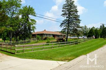 Woodcrest subdivision in Downers Grove, IL