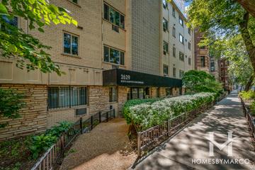 2629 N. Hampden building in the Lincoln Park neighborhood of Chicago, IL