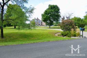 Rolling Hills subdivision in Barrington Hills, IL