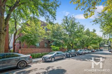 1651 N. Dayton building in the Lincoln Park neighborhood of Chicago, IL