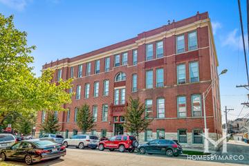 1445 W. Belden building in the Lincoln Park neighborhood of Chicago, IL