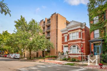 2333 N. Geneva Terrace building in the Lincoln Park neighborhood of Chicago, IL