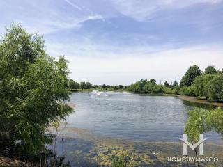 The Townes at Ashcroft Walk subdivision in Oswego, IL