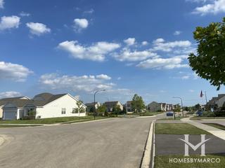 Ashwood Crossing subdivision in Naperville, IL