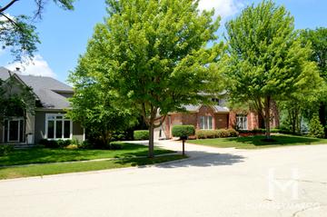 Canterbury Woods subdivision in Glen Ellyn, IL