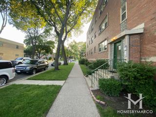 201 Custer building in Evanston, IL