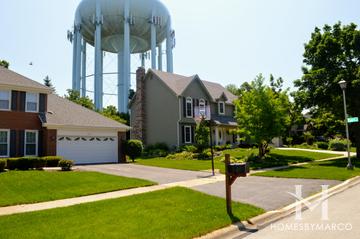 Orchard Cove subdivision in Wheaton, IL