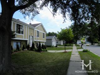 Arlingdale Lake subdivision in Streamwood, IL