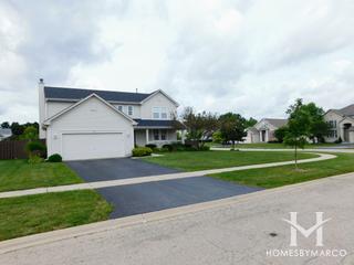 Brooks Farm subdivision in Round Lake, IL