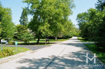 Ashbury subdivision in Barrington Hills, IL