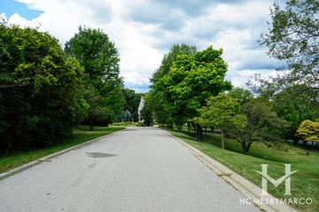 Goose Lake subdivision in Barrington Hills, IL