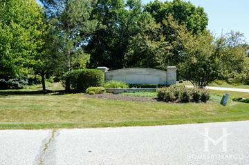 Brook Forest subdivision in North Barrington, IL