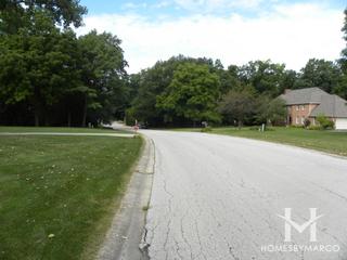 Fieldcrest subdivision in St. Charles, IL