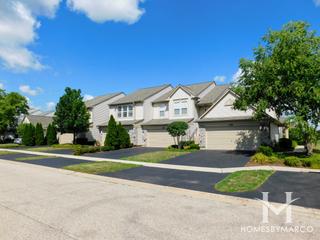 Bradford Place Townes subdivision in Round Lake, IL