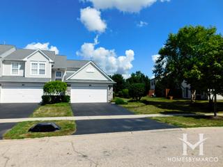 Bradford Place Townes subdivision in Round Lake, IL