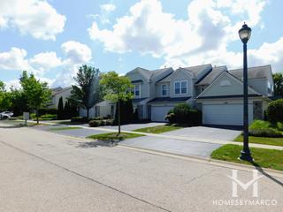 Bradford Place Townes subdivision in Round Lake, IL