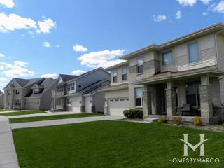 The Cove subdivision in Algonquin, IL