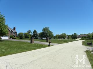 Windmill Estates subdivision in Homer Glen, IL