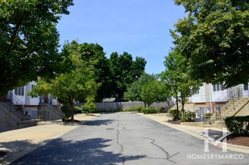 Village Green subdivision in Palatine, IL
