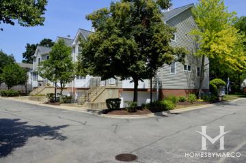 Village Green subdivision in Palatine, IL