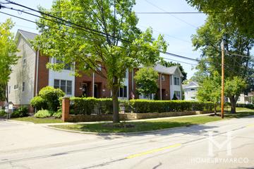 Village Green subdivision in Palatine, IL