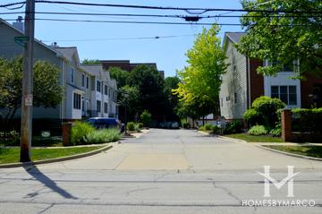 Village Green subdivision in Palatine, IL