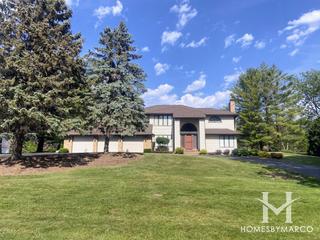 Highview subdivision in Hawthorn Woods, IL