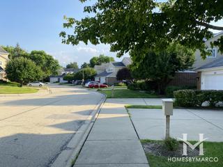 Winchester Lane subdivision in Northbrook, IL