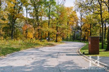 Teiche Woods subdivision in Kildeer, IL