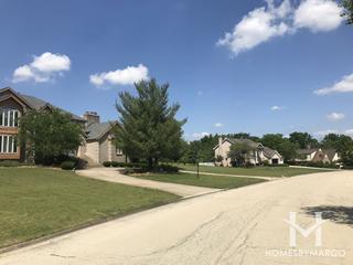 Quailbrook Estates subdivision in Homer Glen, IL