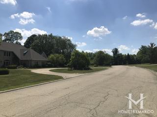 Quailbrook Estates subdivision in Homer Glen, IL