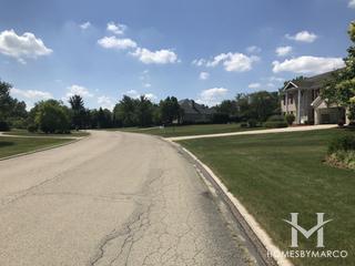Quailbrook Estates subdivision in Homer Glen, IL