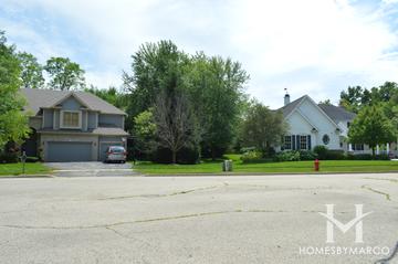 Carriage Trail subdivision in Barrington, IL