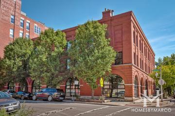 1707 N. Paulina building in the Bucktown neighborhood of Chicago, IL