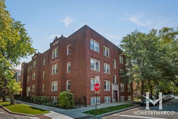 2013-2015 N. Leavitt building in the Bucktown neighborhood of Chicago, IL