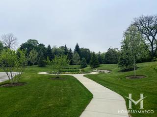 Hinsdale Meadows subdivision in Hinsdale, IL