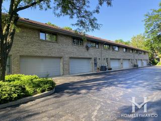 Woodland Court Condos subdivision in Darien, IL