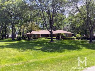 Sylvan Woods subdivision in Lemont, IL