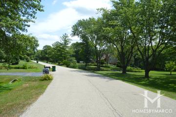 Hidden Valley subdivision in Kildeer, IL