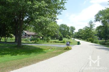 Hidden Valley subdivision in Kildeer, IL