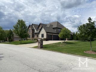Royal Oak Estates subdivision in Orland Park, IL