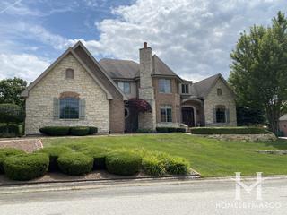 Royal Oak Estates subdivision in Orland Park, IL