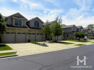 Lexington Estates subdivision in Elmhurst, IL