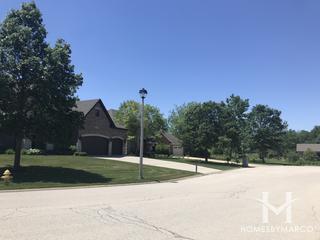 Wooded Oaks subdivision in Homer Glen, IL