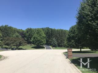 Wooded Oaks subdivision in Homer Glen, IL