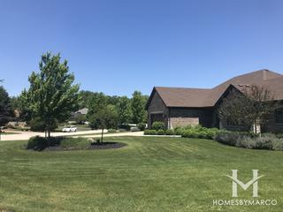Wooded Oaks subdivision in Homer Glen, IL