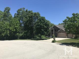 Wooded Oaks subdivision in Homer Glen, IL