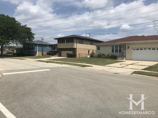 Golfview Gardens subdivision in Niles, IL