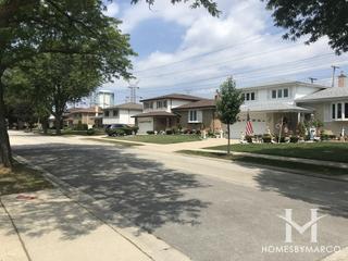 Golfview Gardens subdivision in Niles, IL