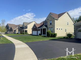 The Enclave subdivision in Bartlett, IL